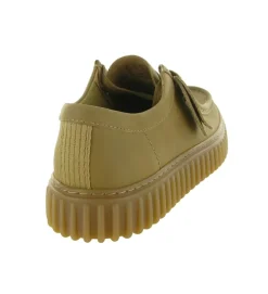 chaussures a lacets - Confort et décontracté - homme - Cuir - Beige - Clarks