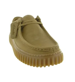 chaussures a lacets - Confort et décontracté - homme - Cuir - Beige - Clarks
