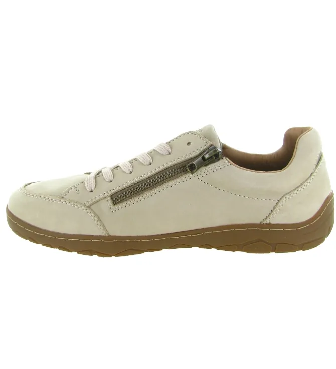 chaussures a lacets - Confort et décontracté - homme - Cuir - Beige - Rieker