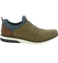 chaussures a lacets - Confort et décontracté - homme - Synthétique - Beige - Rieker