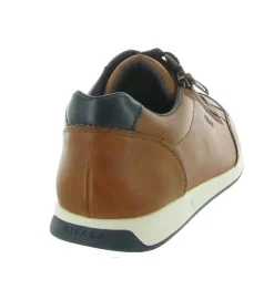 chaussures a lacets - Confort et décontracté - homme - Cuir - Marron - Rieker