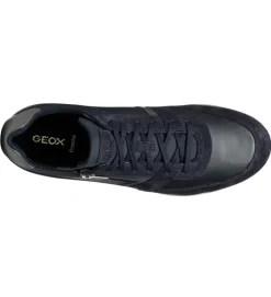 chaussures a lacets - Confort et décontracté - homme - Cuir - Bleu Marine - Geox
