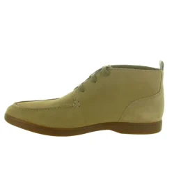 chaussures a lacets - Confort et décontracté - homme - Nubuck - Camel - Clarks