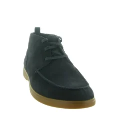 chaussures a lacets - Confort et décontracté - homme - Nubuck - Bleu Marine - Clarks