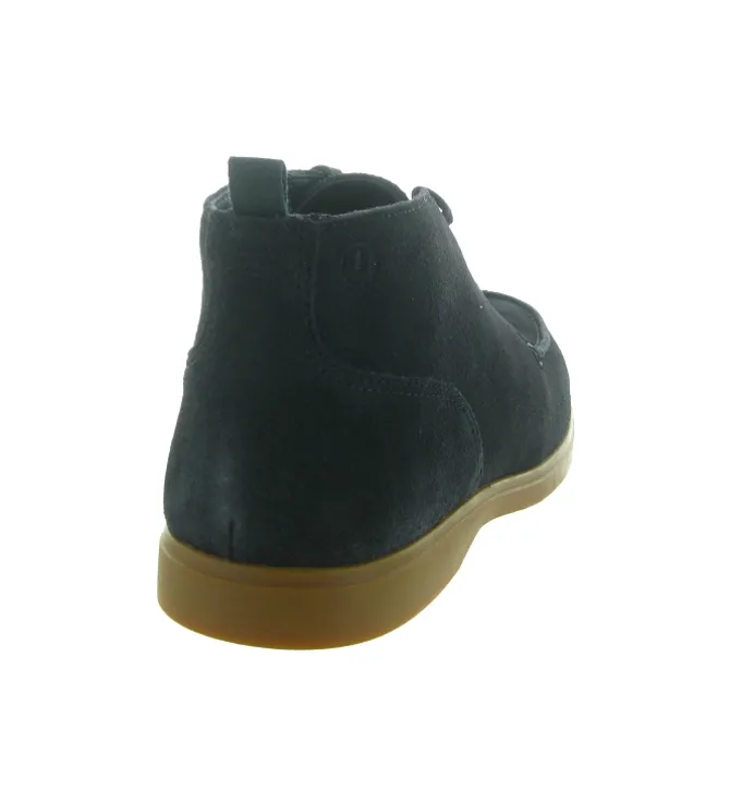 chaussures a lacets - Confort et décontracté - homme - Nubuck - Bleu Marine - Clarks