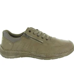 chaussures a lacets - Confort et décontracté - homme - Synthétique - Gris - Rieker