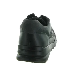 chaussures a lacets - Confort et décontracté - homme - Cuir - Noir - Mephisto
