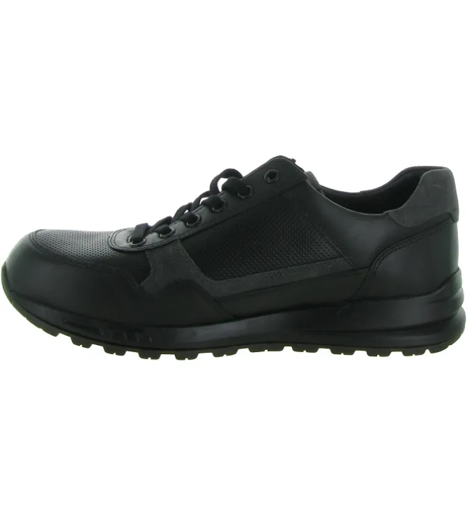 chaussures a lacets - Confort et décontracté - homme - Cuir - Noir - Mephisto