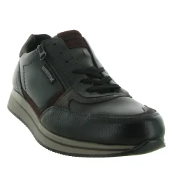 chaussures a lacets - Confort et décontracté - homme - Cuir - Noir - Mephisto