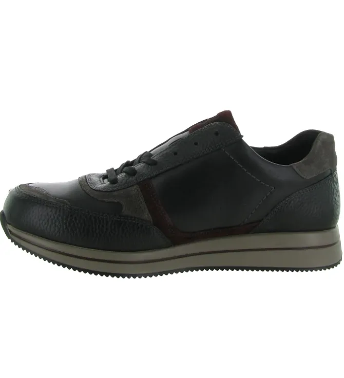 chaussures a lacets - Confort et décontracté - homme - Cuir - Noir - Mephisto
