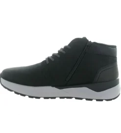 chaussures a lacets - Confort et décontracté - homme - Cuir - Noir - Rieker