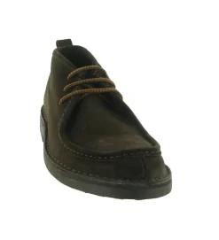 chaussures a lacets - Confort et décontracté - homme - Nubuck - Marron - Kebo