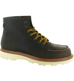 chaussures a lacets - Confort et décontracté - homme - Cuir - Marron - Kebo