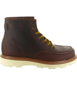 chaussures a lacets - Confort et décontracté - homme - Cuir - Bordeaux - Kebo