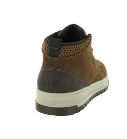 chaussures a lacets - Confort et décontracté - homme - Cuir - Marron - Rieker