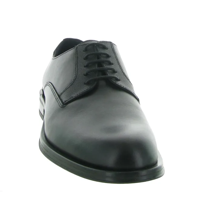 chaussures a lacets - Cérémonie - homme - Cuir - Noir - Tommy hilfiger