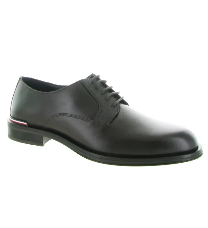 chaussures a lacets - Cérémonie - homme - Cuir - Marron - Tommy hilfiger