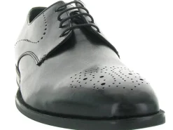 chaussures a lacets - Cérémonie - homme - Cuir - Noir - Geox