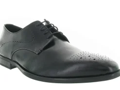 chaussures a lacets - Cérémonie - homme - Cuir - Noir - Geox
