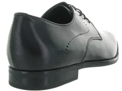 chaussures a lacets - Cérémonie - homme - Cuir - Noir - Geox