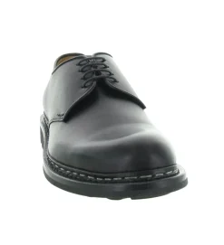 chaussures a lacets - Cérémonie - homme - Cuir - Noir - Heschung