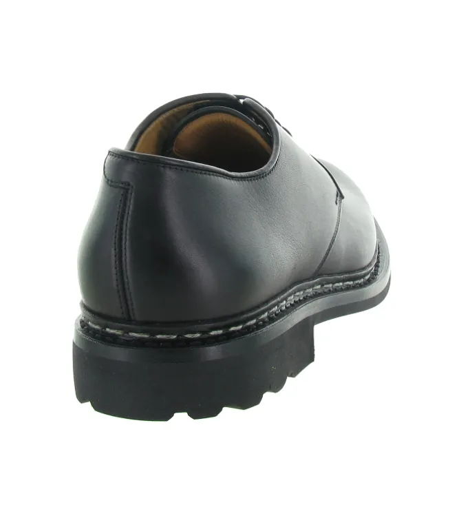 chaussures a lacets - Cérémonie - homme - Cuir - Noir - Heschung