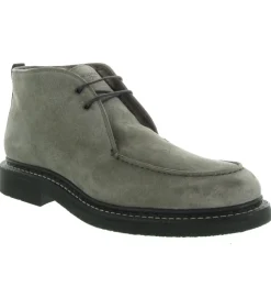 chaussures a lacets - Cérémonie - homme - Nubuck - Gris - Heschung