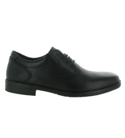 chaussures a lacets - Cérémonie - homme - Cuir - Noir - Rieker