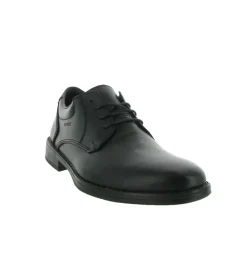 chaussures a lacets - Cérémonie - homme - Cuir - Noir - Rieker
