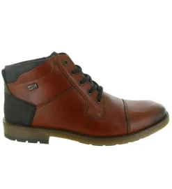 chaussures a lacets - Cérémonie - homme - Cuir - Marron - Rieker