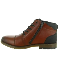 chaussures a lacets - Cérémonie - homme - Cuir - Marron - Rieker