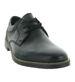 chaussures a lacets - Cérémonie - homme - Cuir - Noir - Rieker