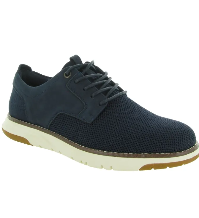 chaussures a lacets - Cérémonie - homme - Textile - Bleu Marine - Schmoove
