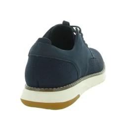 chaussures a lacets - Cérémonie - homme - Textile - Bleu Marine - Schmoove