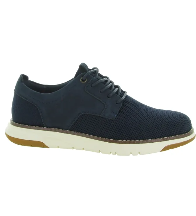 chaussures a lacets - Cérémonie - homme - Textile - Bleu Marine - Schmoove