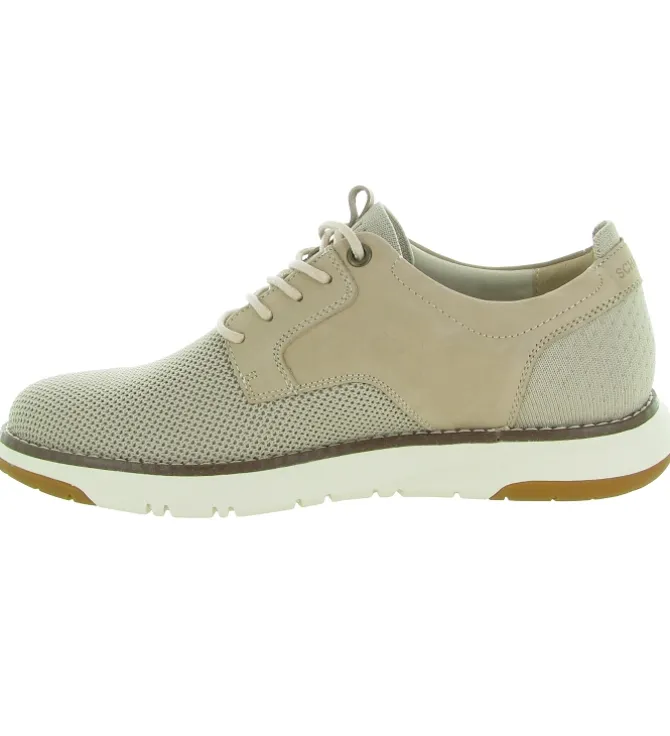 chaussures a lacets - Cérémonie - homme - Textile - Beige - Schmoove