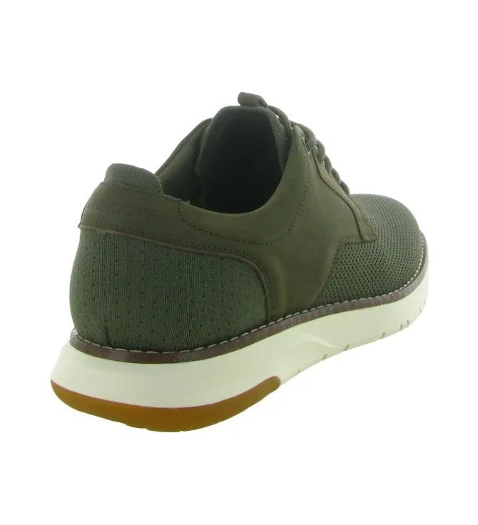 chaussures a lacets - Cérémonie - homme - Textile - Kaki - Schmoove