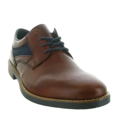 chaussures a lacets - Cérémonie - homme - Cuir - Marron - Rieker