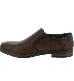 chaussures a lacets - Cérémonie - homme - Cuir - Marron - Rieker