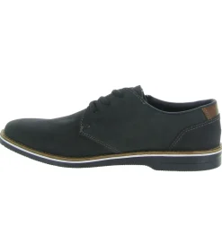 chaussures a lacets - Cérémonie - homme - Cuir - Bleu Marine - Rieker