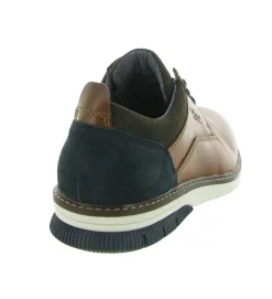 chaussures a lacets - Cérémonie - homme - Cuir - Marron - Rieker