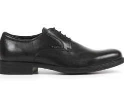 chaussures a lacets - Cérémonie - homme - Cuir - Noir - Geox