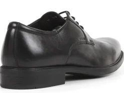 chaussures a lacets - Cérémonie - homme - Cuir - Noir - Geox