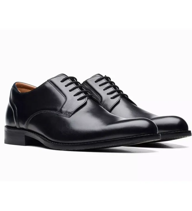 chaussures a lacets - Cérémonie - homme - Cuir - Noir - Clarks