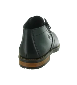 chaussures a lacets - Cérémonie - homme - Cuir - Noir - Rieker