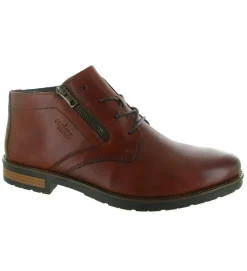 chaussures a lacets - Cérémonie - homme - Cuir - Marron - Rieker