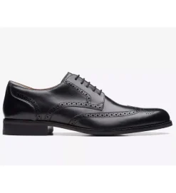 chaussures a lacets - Cérémonie - homme - Cuir - Noir - Clarks