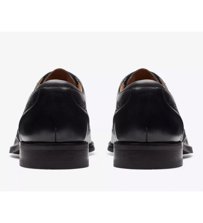 chaussures a lacets - Cérémonie - homme - Cuir - Noir - Clarks