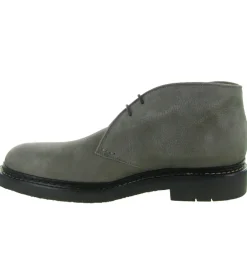 chaussures a lacets - Cérémonie - homme - Nubuck - Gris - Heschung