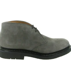 chaussures a lacets - Cérémonie - homme - Nubuck - Gris - Heschung
